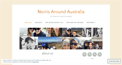Desktop Screenshot of norrisaroundaustralia.com